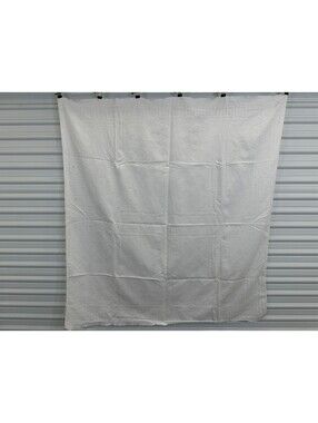 Vintage Fleur de Lis Geometric Edge Dundee Cotton Card Table Tablecloth Topper